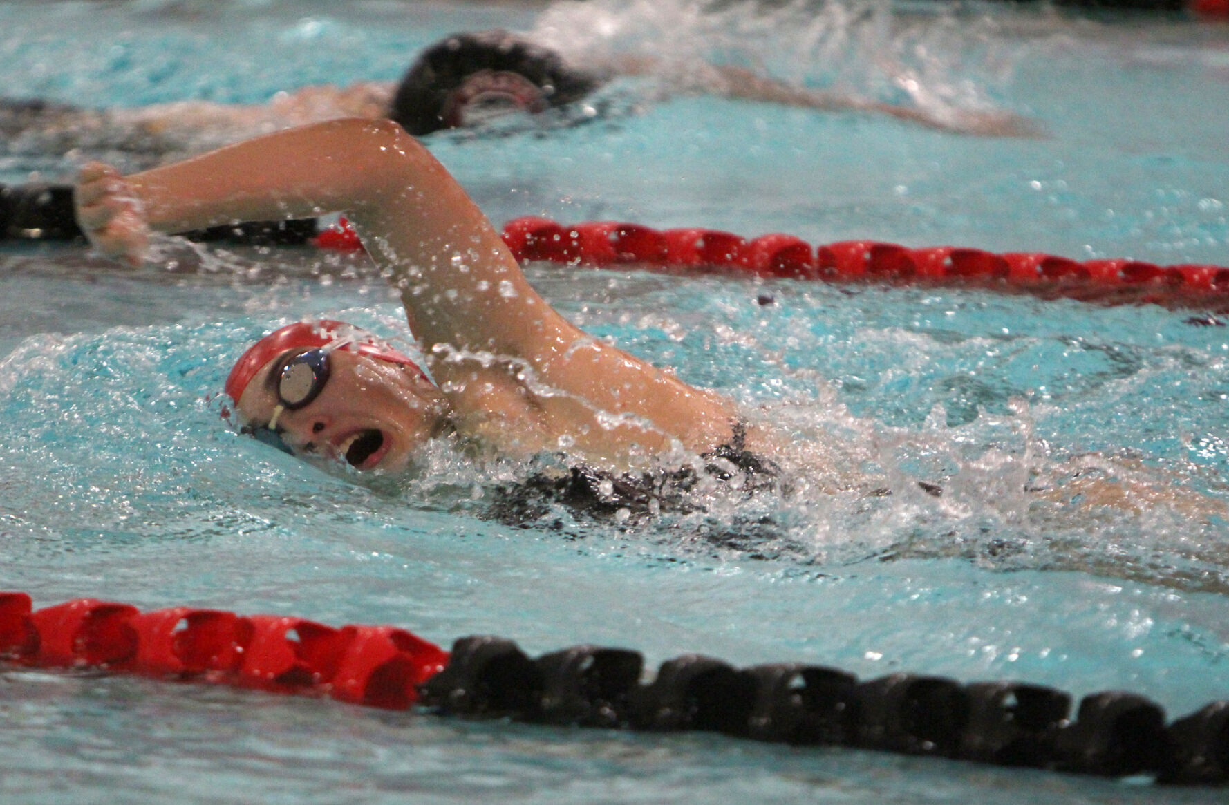 Menomonie at Chi-Hi girls swimming 10-4-22